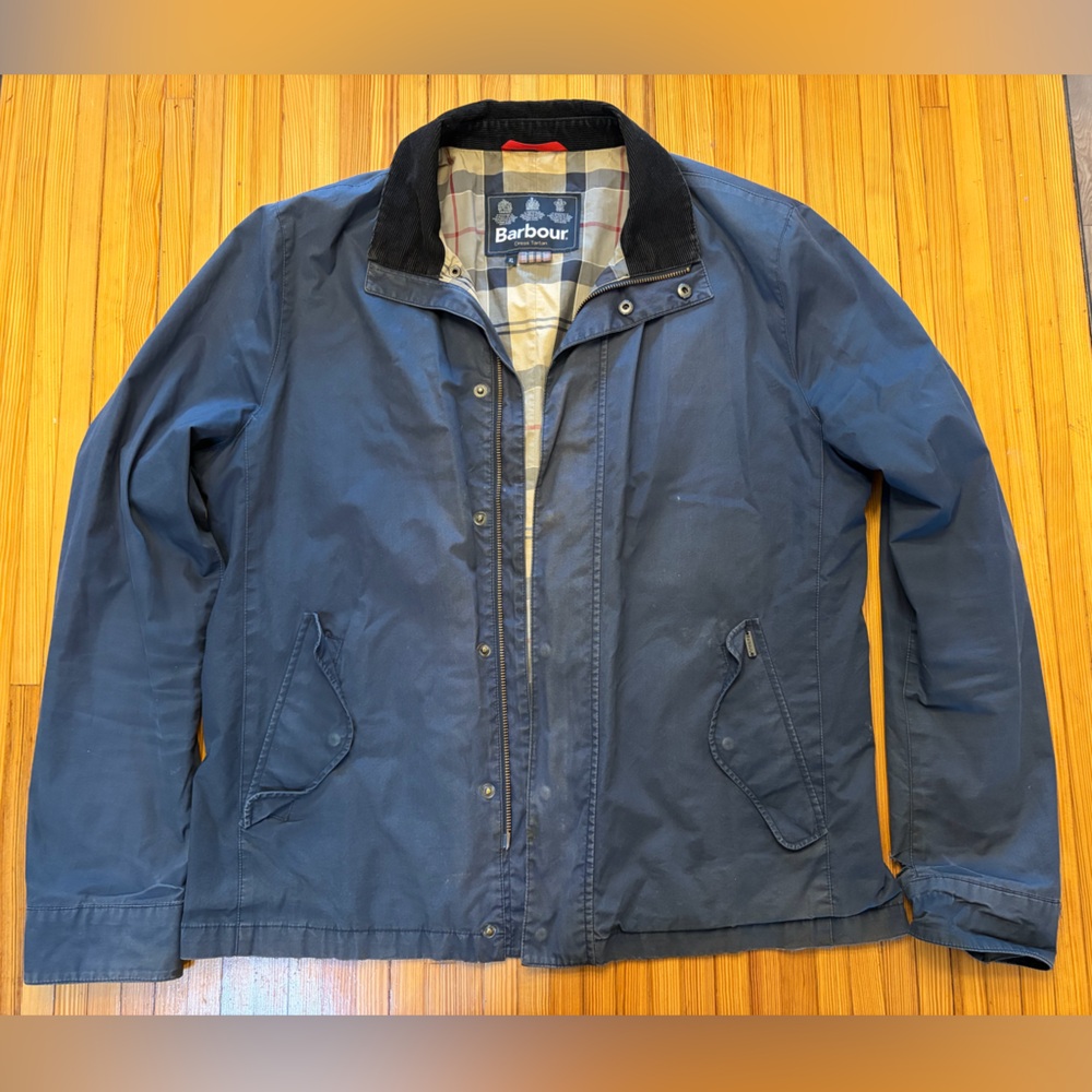 Barbour Men's Navy Lightweight Jacket